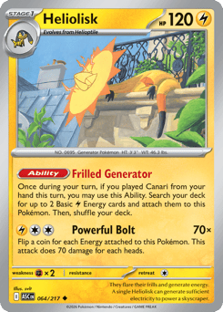 Heliolisk 064/217 Ascended Heroes