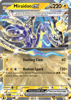 Miraidon ex 073/217 Ascended Heroes