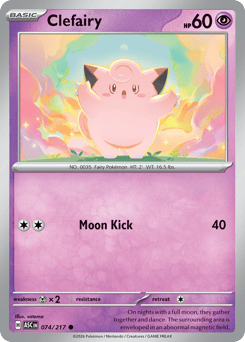 Clefairy 074/217 Ascended Heroes