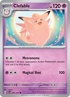 Clefable 075/217 Ascended Heroes