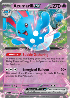 Azumarill ex 084/217 Ascended Heroes