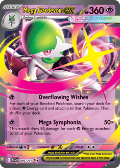 Mega Gardevoir ex 089/217 Ascended Heroes