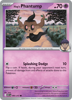 Hop's Phantump 095/217 Ascended Heroes