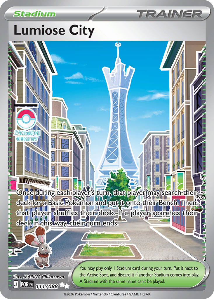 Lumiose City 111/088 Perfect Order