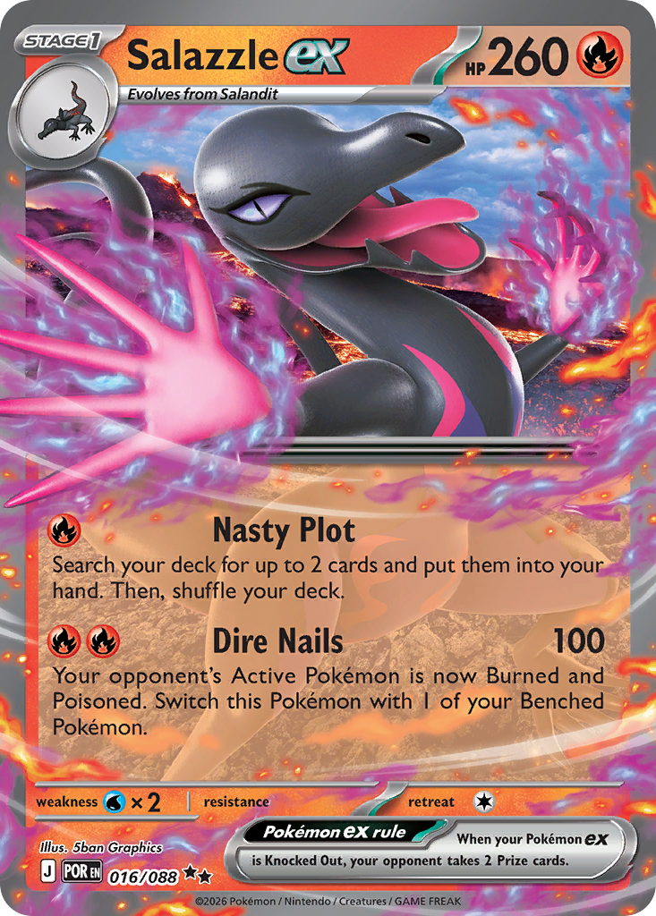 Salazzle ex 016/088 Perfect Order