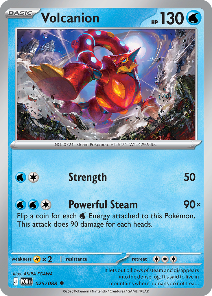 Volcanion 025/088 Perfect Order