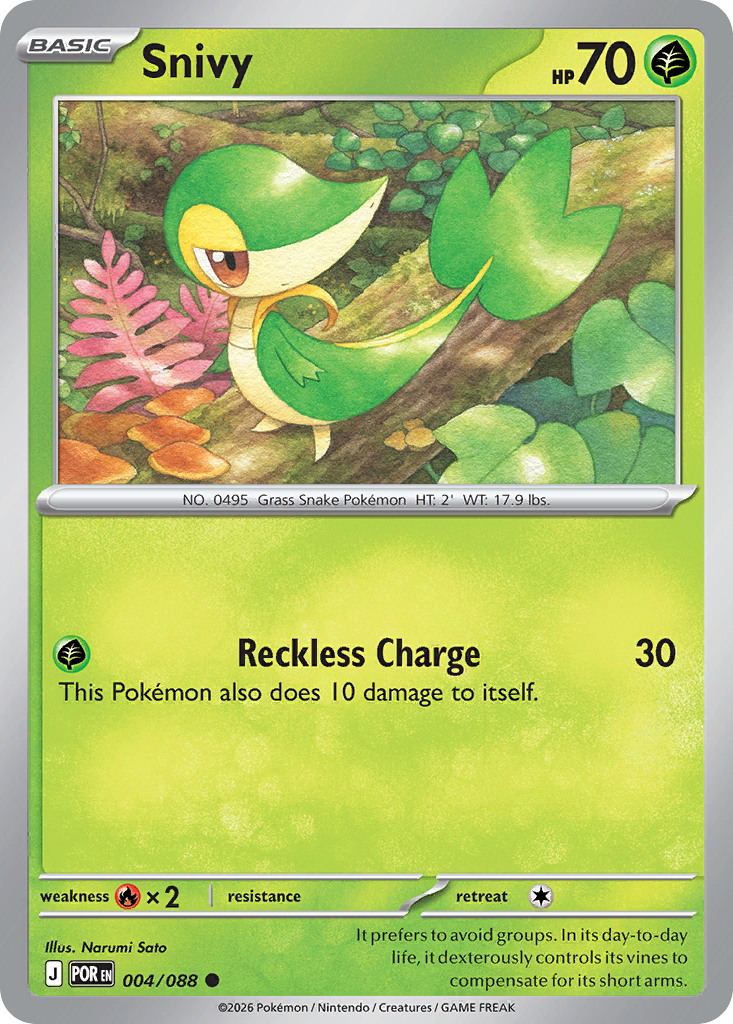 Snivy 004/088 Perfect Order