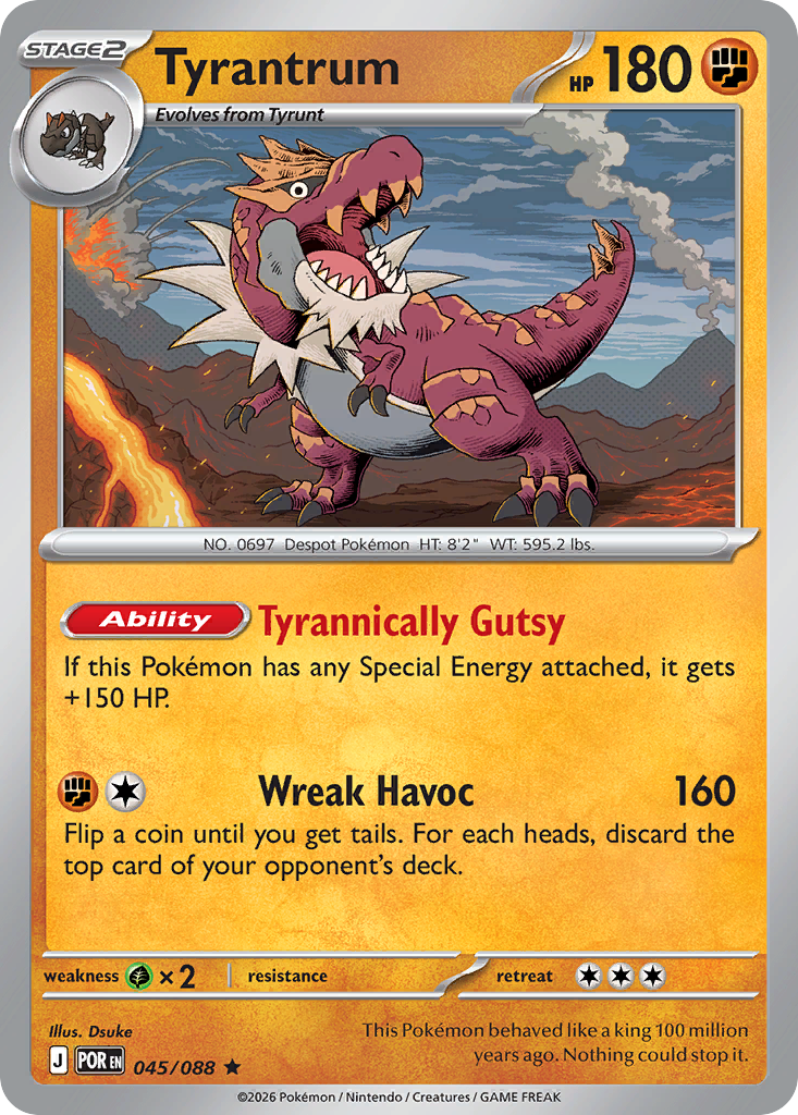 Tyrantrum 045/088 Perfect Order