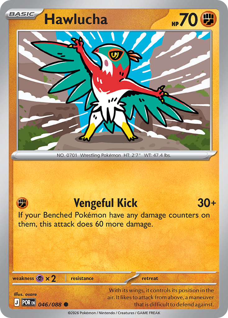 Hawlucha 046/088 Perfect Order