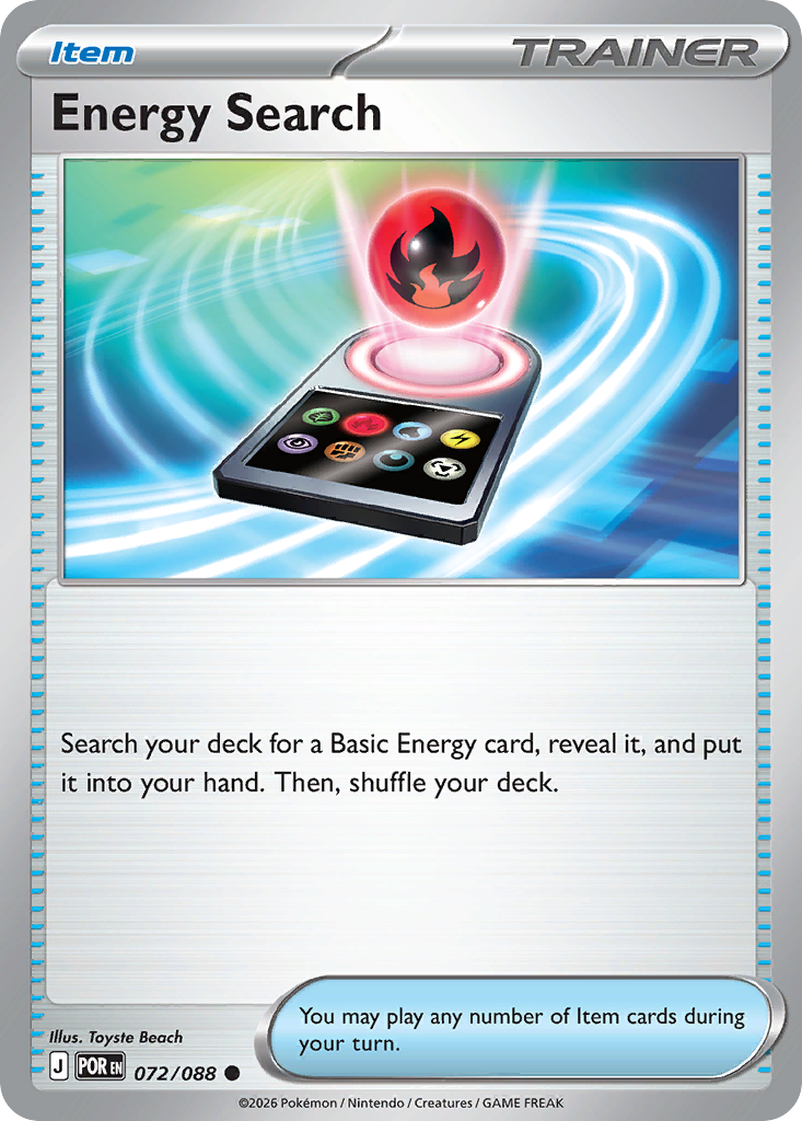 Energy Search 072/088 Perfect Order
