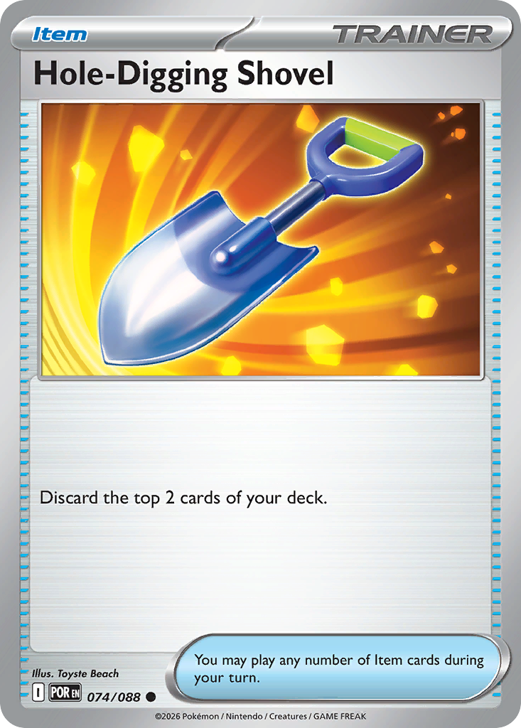 Hole-Digging Shovel 074/088 Perfect Order
