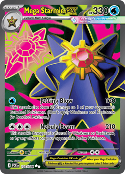 Mega Starmie ex 102/088 Perfect Order