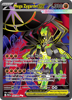 Mega Zygarde ex 104/088 Perfect Order