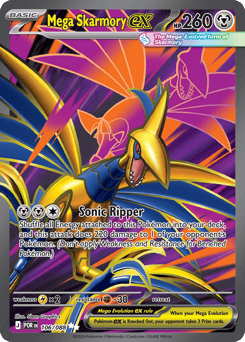 Mega Skarmory ex 106/088 Perfect Order