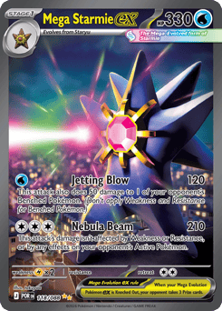 Mega Starmie ex 118/088 Perfect Order