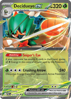 Decidueye ex 012/088 Perfect Order