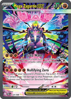 Mega Zygarde ex 120/088 Perfect Order