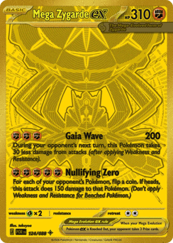 Mega Zygarde ex 124/088 Perfect Order