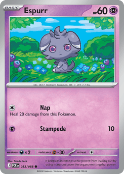 Espurr 033/088 Perfect Order