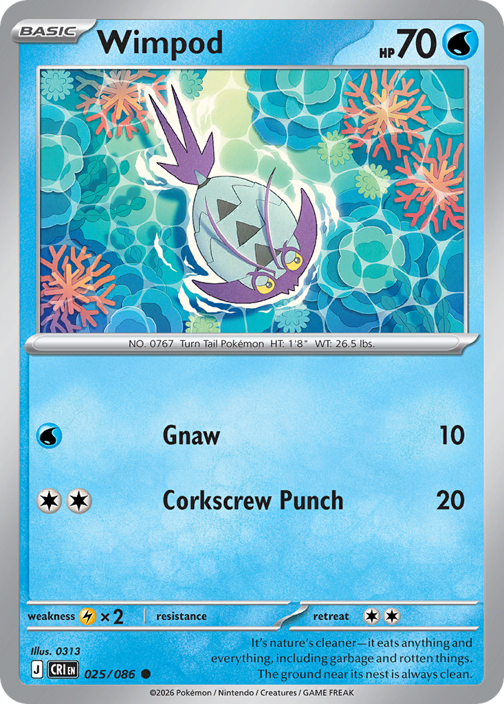 Wimpod 025/086 Chaos Rising