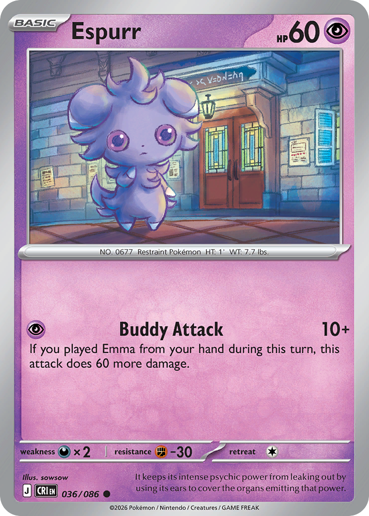 Espurr 036/086 Chaos Rising