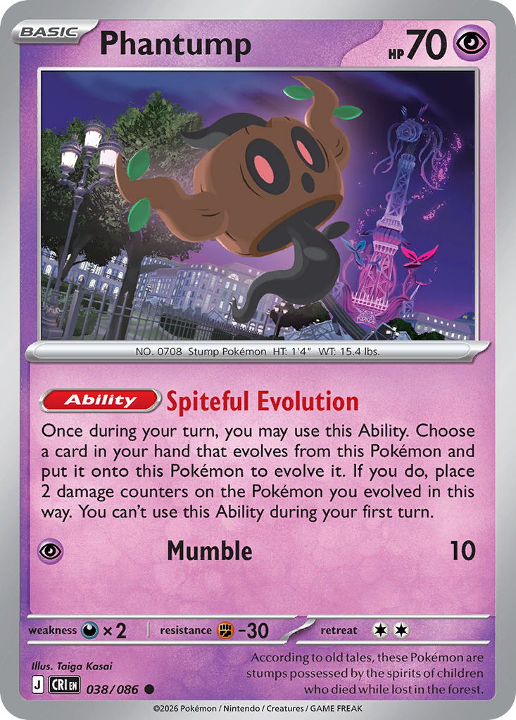 Phantump 038/086 Chaos Rising