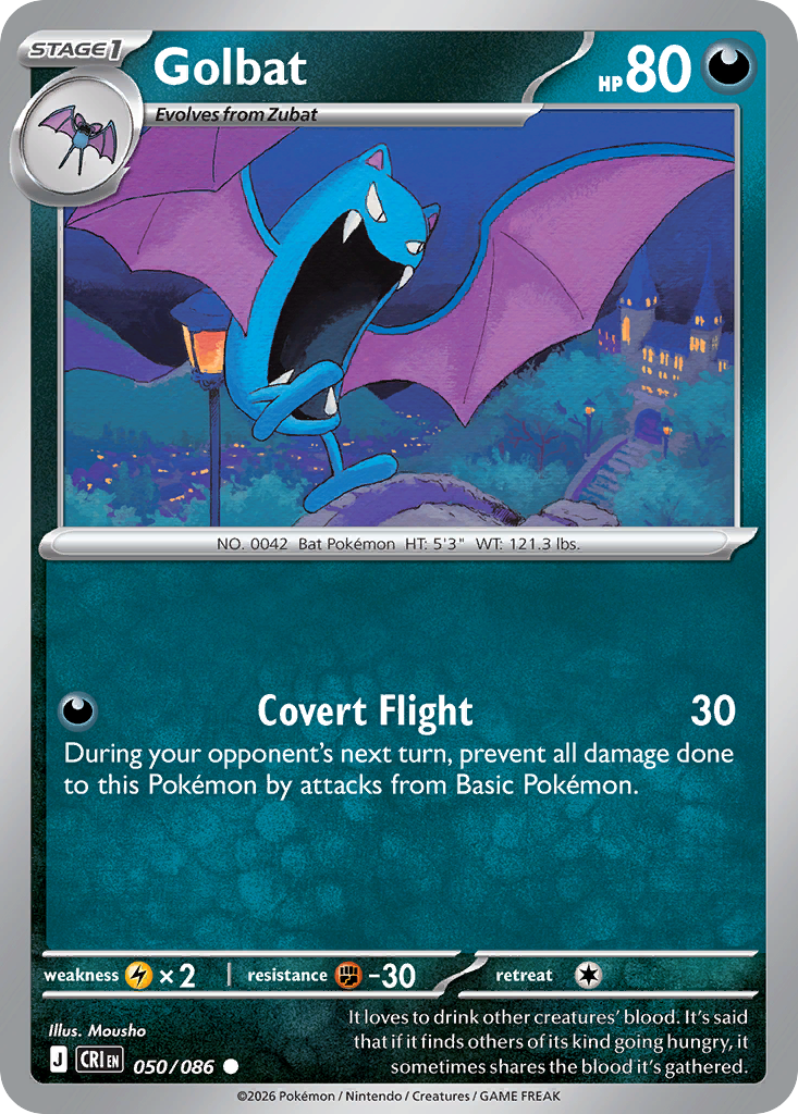 Golbat 050/086 Chaos Rising