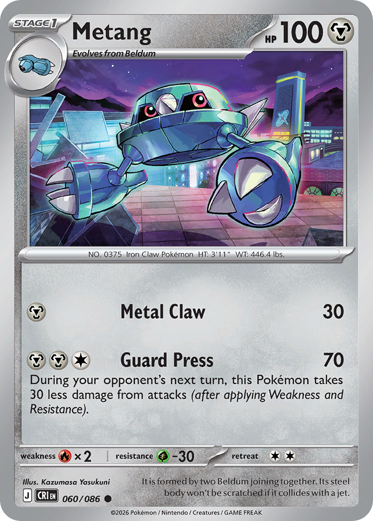 Metang 060/086 Chaos Rising