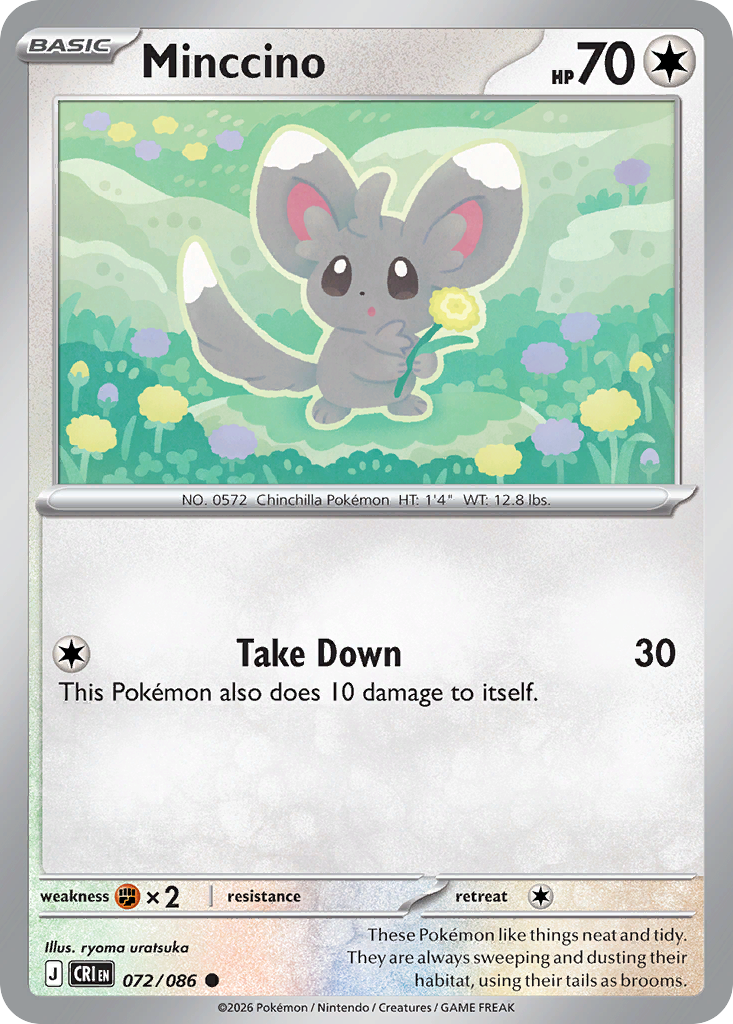 Minccino 072/086 Chaos Rising