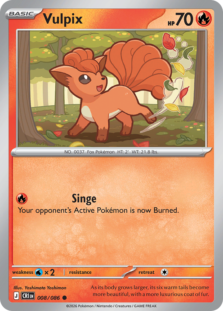 Vulpix 008/086 Chaos Rising