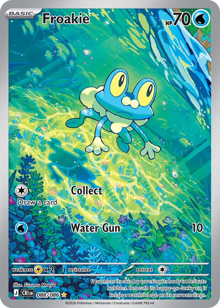 Froakie 088/086 Chaos Rising