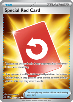 Special Red Card 113/086 Chaos Rising