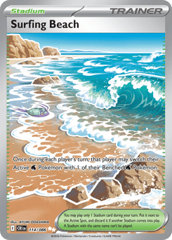 Surfing Beach 114/086 Chaos Rising