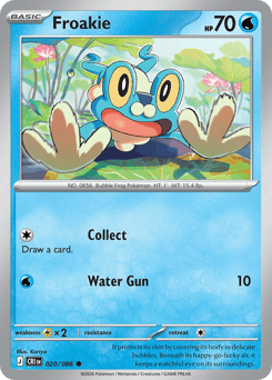 Froakie 020/086 Chaos Rising