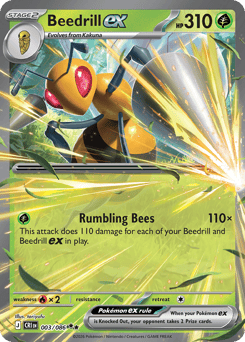 Beedrill ex 003/086 Chaos Rising