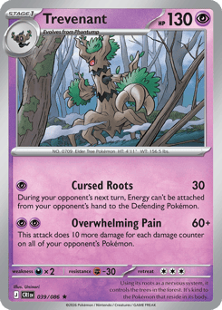Trevenant 039/086 Chaos Rising