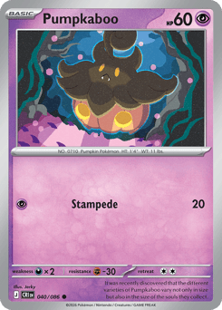 Pumpkaboo 040/086 Chaos Rising