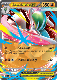Mega Gallade ex 048/086 Chaos Rising