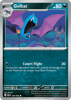 Golbat 050/086 Chaos Rising