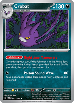 Crobat 051/086 Chaos Rising