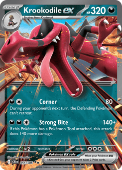 Krookodile ex 055/086 Chaos Rising