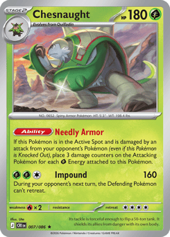 Chesnaught 007/086 Chaos Rising