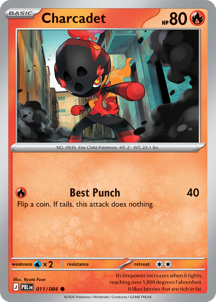 Charcadet 011/084 Pitch Black