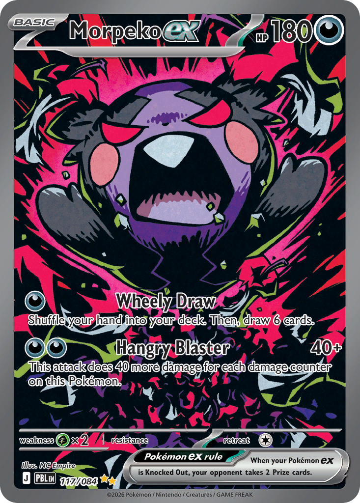 Morpeko ex 117/084 Pitch Black