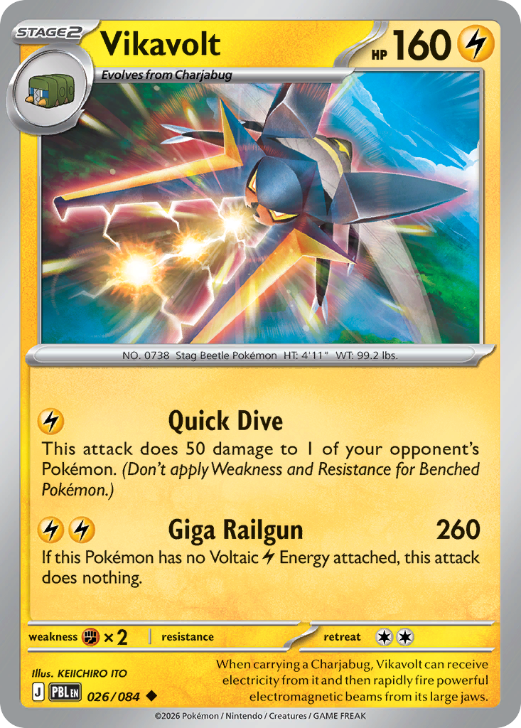 Vikavolt 026/084 Pitch Black