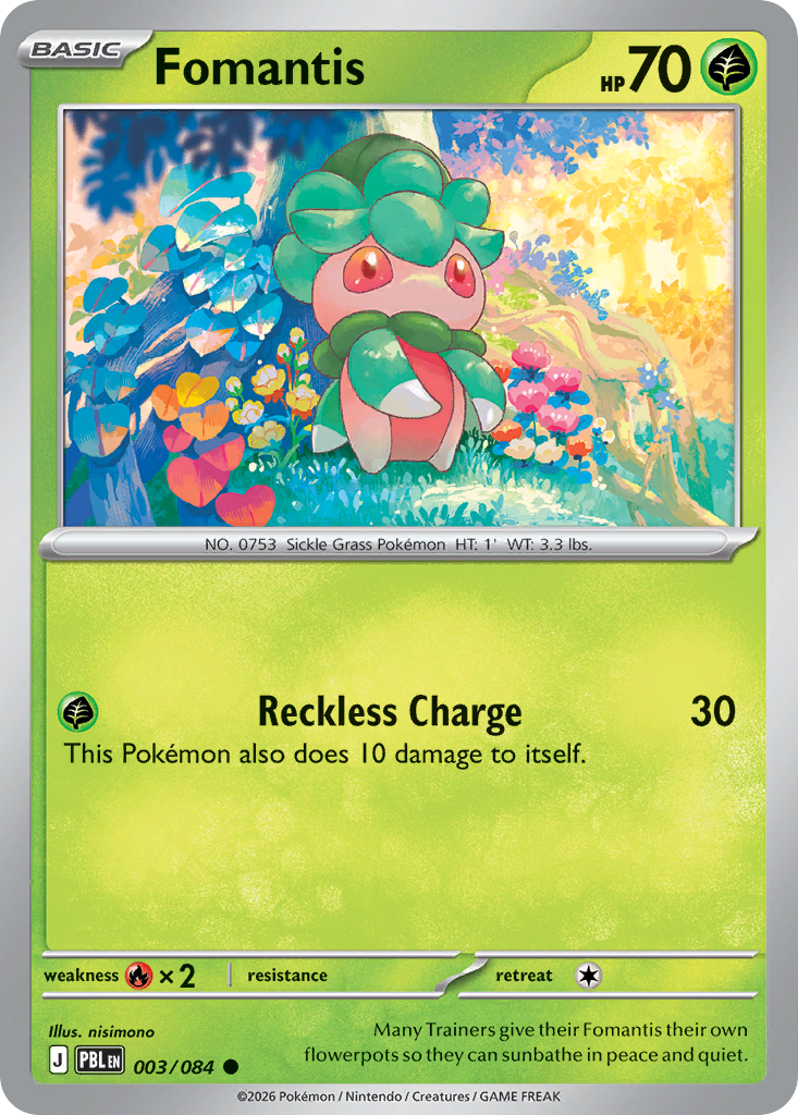 Fomantis 003/084 Pitch Black