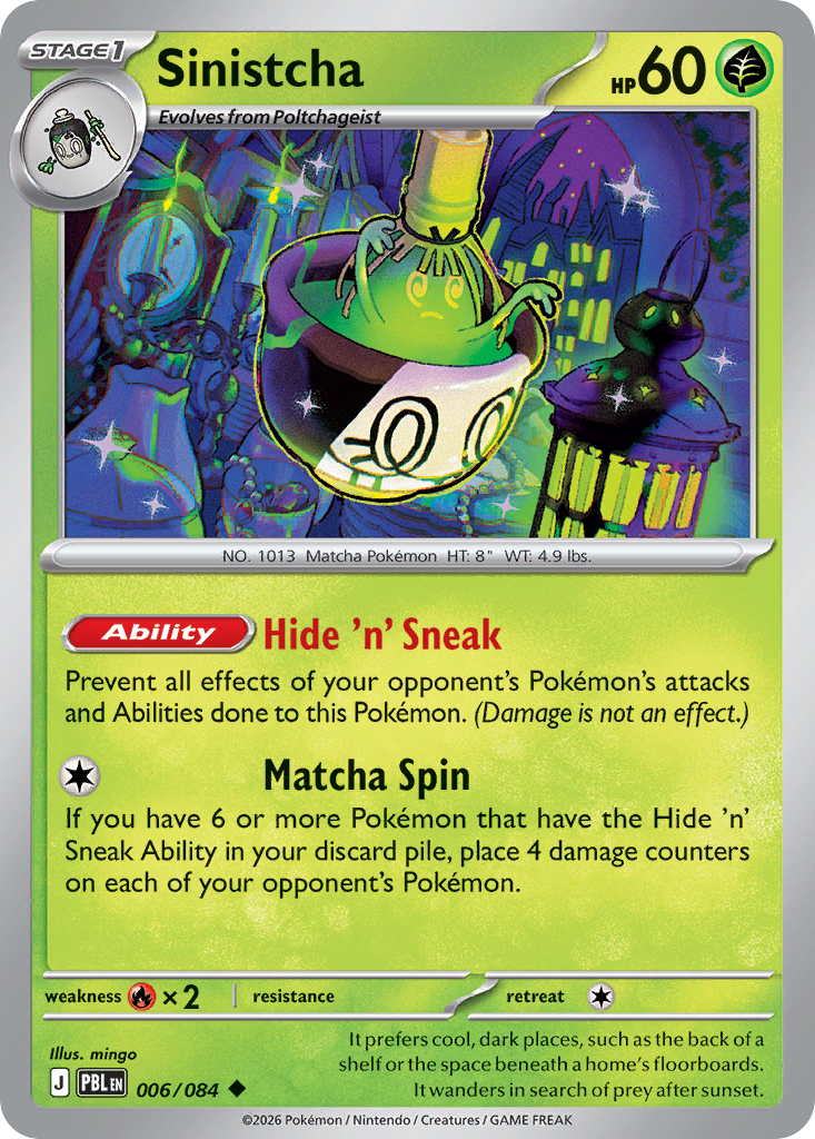 Sinistcha 006/084 Pitch Black