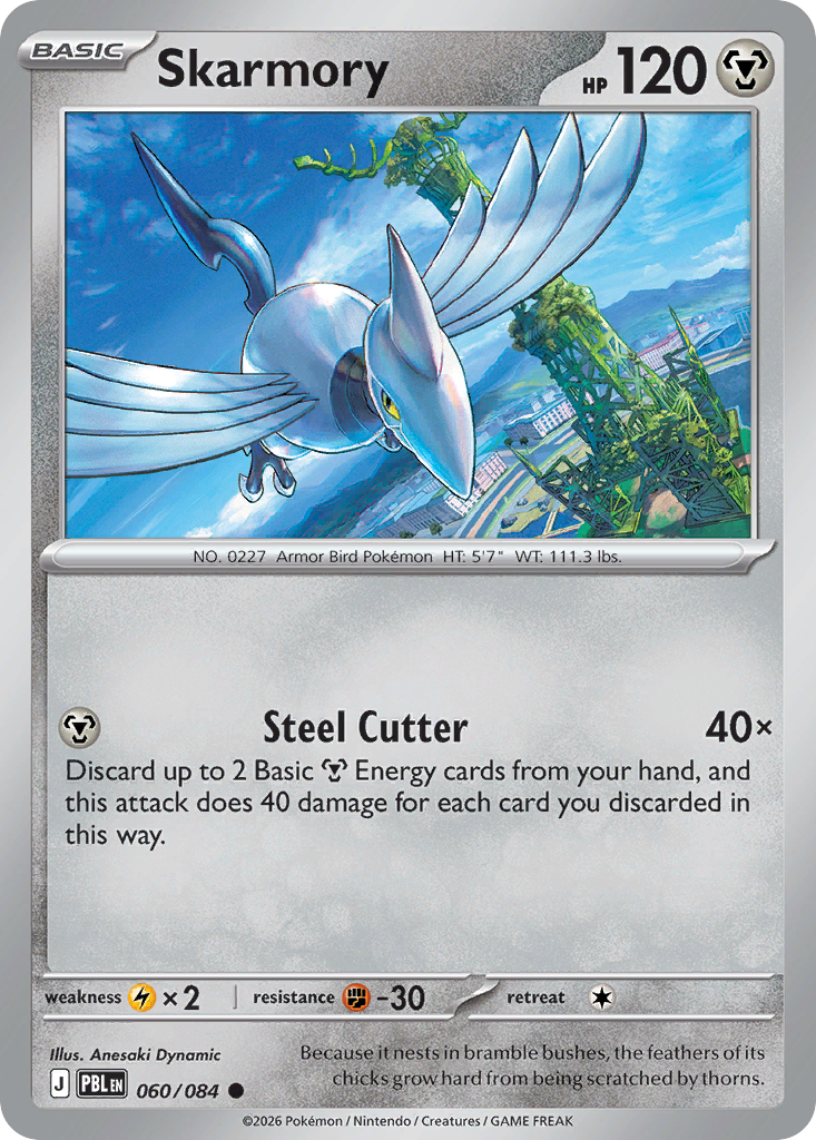 Skarmory 060/084 Pitch Black