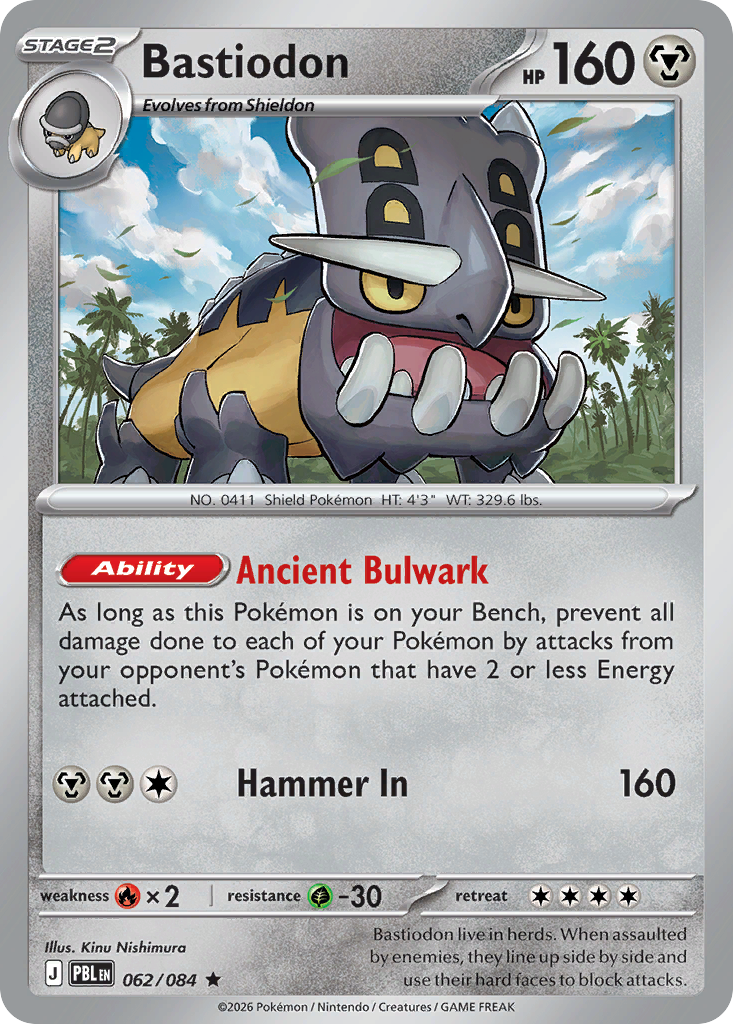Bastiodon 062/084 Pitch Black
