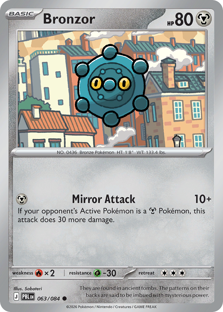 Bronzor 063/084 Pitch Black